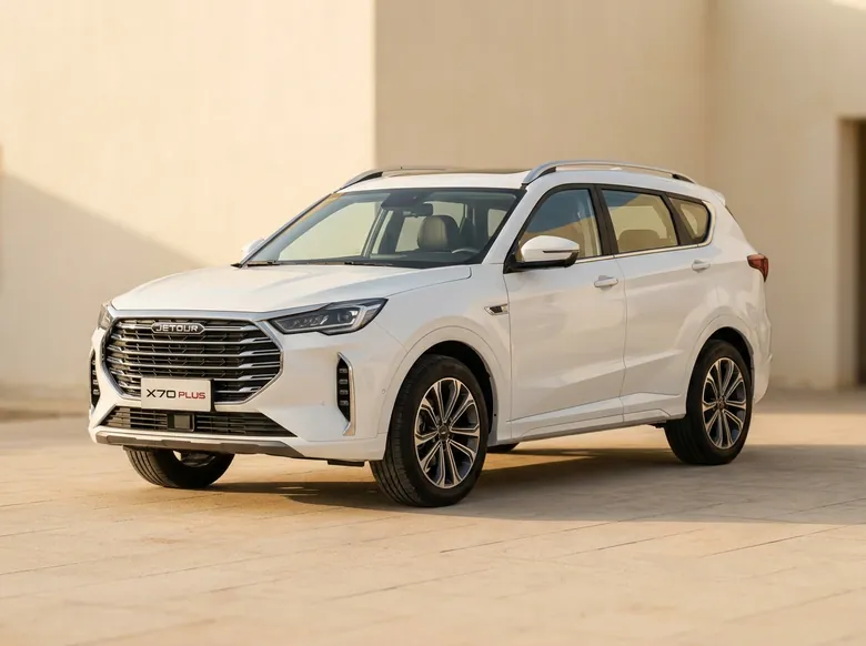 White Jetour X70 Plus seven-seat SUV